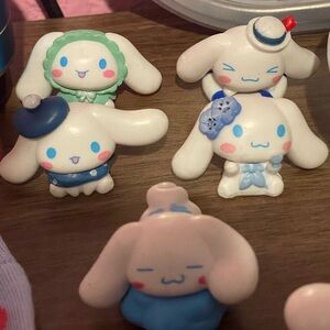 Cute Cinnamoroll Figurine Set - White and Blue